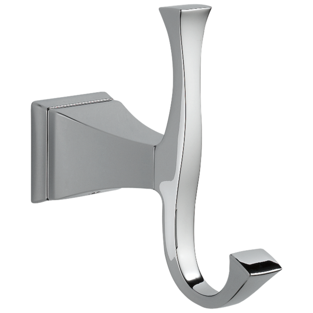 DELTA Dryden Double Robe Hook — Chrome