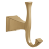 DELTA Dryden Double Robe Hook — Champagne Bronze