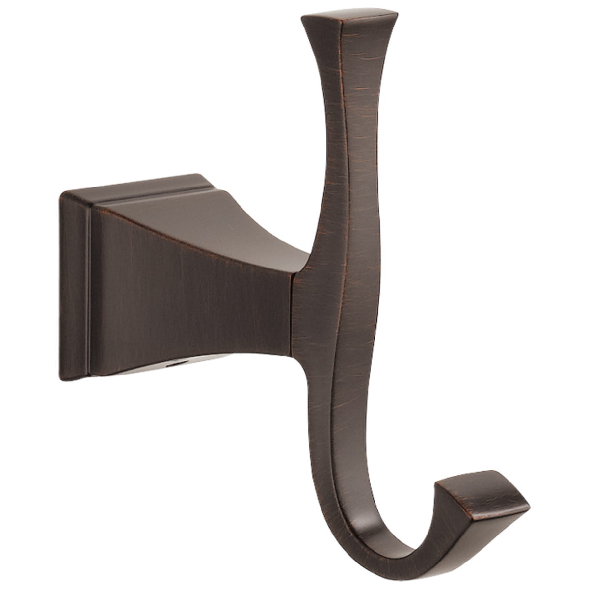 DELTA Dryden Double Robe Hook — Venetian Bronze
