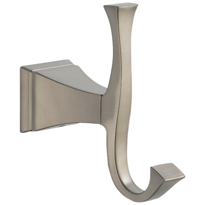 DELTA Dryden Double Robe Hook — Stainless
