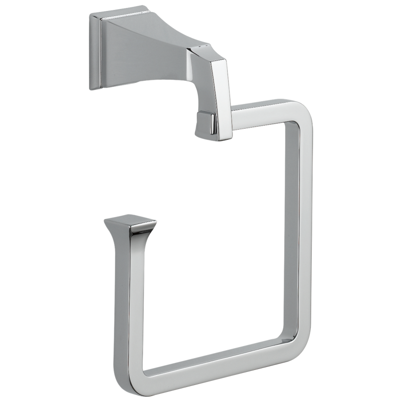 DELTA Dryden Towel Ring — Chrome