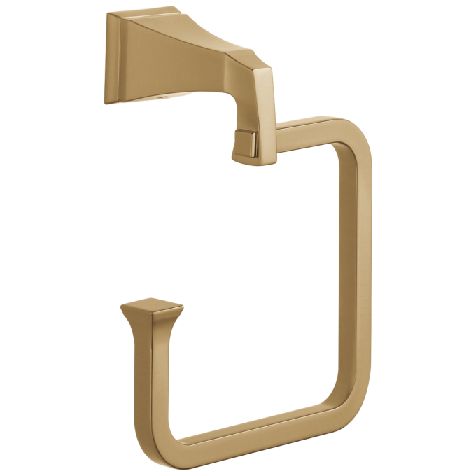 DELTA Dryden Towel Ring — Champagne Bronze