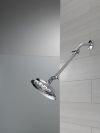 DELTA Universal Showering Components Bell Shower Head with Adjustable Arm Extender — Chrome