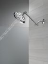 DELTA Universal Showering Components Bell Shower Head with Adjustable Arm Extender — Chrome