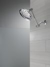 DELTA Universal Showering Components Shower Head with Adjustable Arm — Chrome