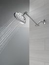 DELTA Universal Showering Components Shower Head with Adjustable Arm — Chrome
