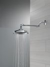 DELTA Universal Showering Components Shower Head with Adjustable Arm — Chrome