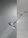 DELTA Universal Showering Components Shower Head with Adjustable Arm — Chrome