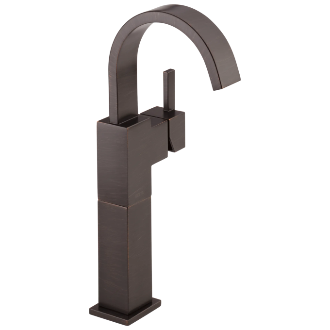 DELTA Vero Single Handle Vessel Bathroom Faucet — Venetian Bronze