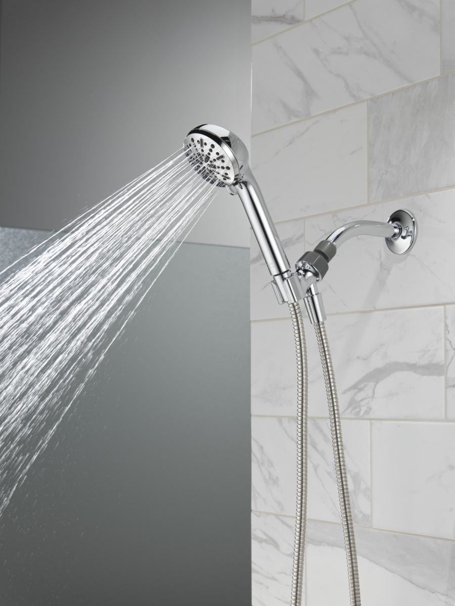 DELTA Universal Showering Components 4-Setting Hand Shower — Chrome