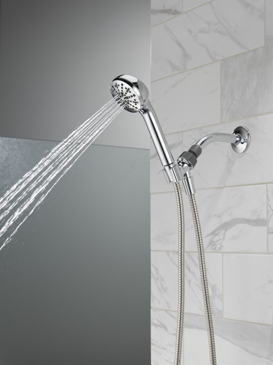 DELTA Universal Showering Components 4-Setting Hand Shower — Chrome