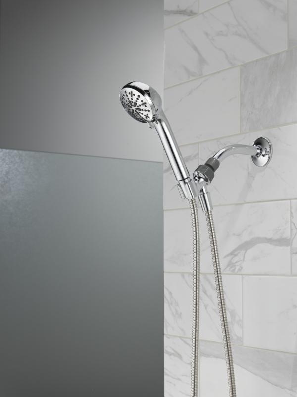DELTA Universal Showering Components 4-Setting Hand Shower — Chrome