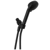 DELTA Universal Showering Components 4-Setting Hand Shower — Matte Black