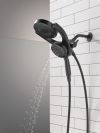 DELTA Universal Showering Components 5-Setting HydroRain with ProClean — Matte Black