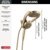 DELTA Universal Showering Components 5-Setting HydroRain with ProClean — Champagne Bronze