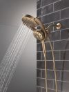 DELTA Universal Showering Components 5-Setting HydroRain with ProClean — Champagne Bronze