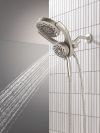 DELTA Universal Showering Components 5-Setting HydroRain with ProClean — Spotshield Brushed Nickel