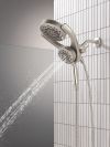 DELTA Universal Showering Components 5-Setting HydroRain with ProClean — Spotshield Brushed Nickel