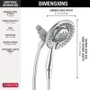 DELTA Universal Showering Components 4-Setting In2ition — Chrome