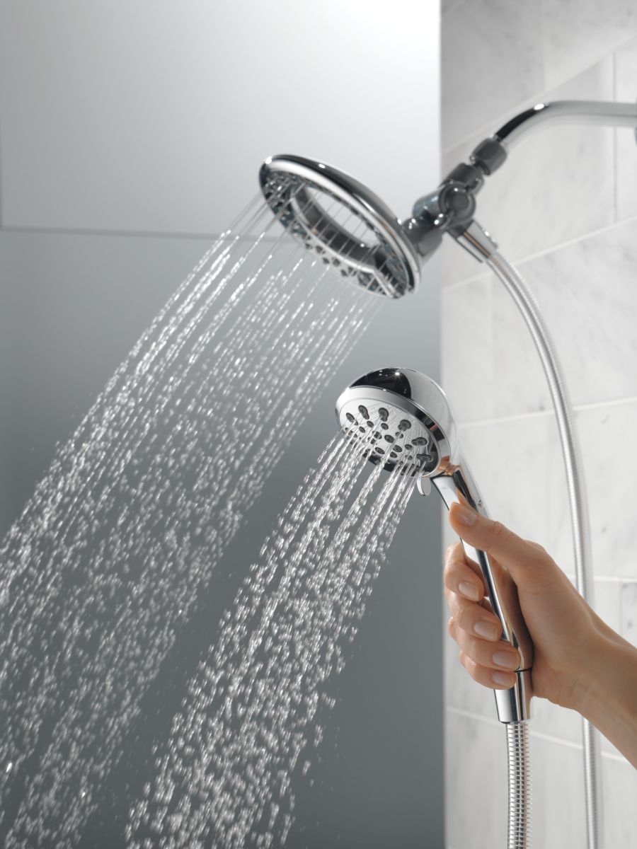 DELTA Universal Showering Components 4-Setting In2ition — Chrome
