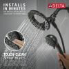 DELTA Universal Showering Components 4-Setting In2ition — Matte Black