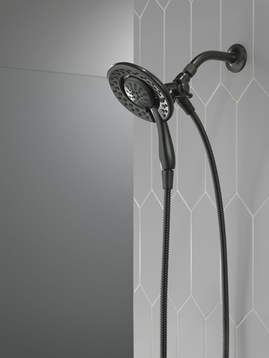 DELTA Universal Showering Components 4-Setting In2ition — Matte Black