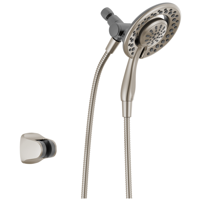 DELTA Universal Showering Components 4-Setting In2ition — Spotshield Brushed Nickel