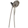 DELTA Universal Showering Components In2ition 4-Setting Two-in-One Shower — Spotshield Brushed Nickel