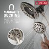 DELTA Universal Showering Components In2ition 4-Setting Two-in-One Shower — Spotshield Brushed Nickel