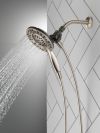 DELTA Universal Showering Components In2ition 4-Setting Two-in-One Shower — Spotshield Brushed Nickel