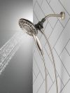 DELTA Universal Showering Components In2ition 4-Setting Two-in-One Shower — Spotshield Brushed Nickel
