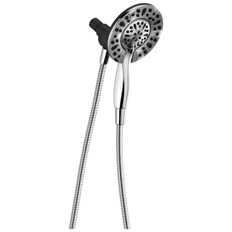 DELTA Universal Showering Components In2ition 4-Setting Two-in-One Shower — Chrome