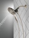 DELTA Universal Showering Components In2ition 4-Setting Two-in-One Shower — Satin Nickel