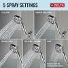DELTA Universal Showering Components 5 Setting Hand Shower — Chrome