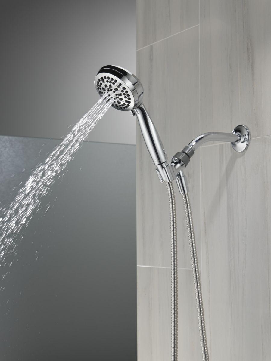 DELTA Universal Showering Components 5 Setting Hand Shower — Chrome