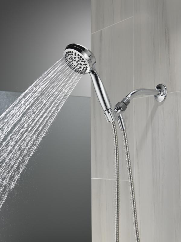 DELTA Universal Showering Components 5 Setting Hand Shower — Chrome