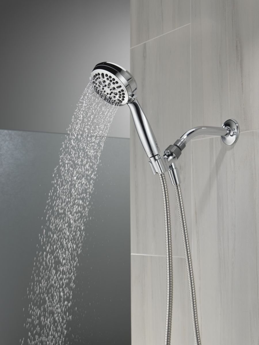 DELTA Universal Showering Components 5 Setting Hand Shower — Chrome