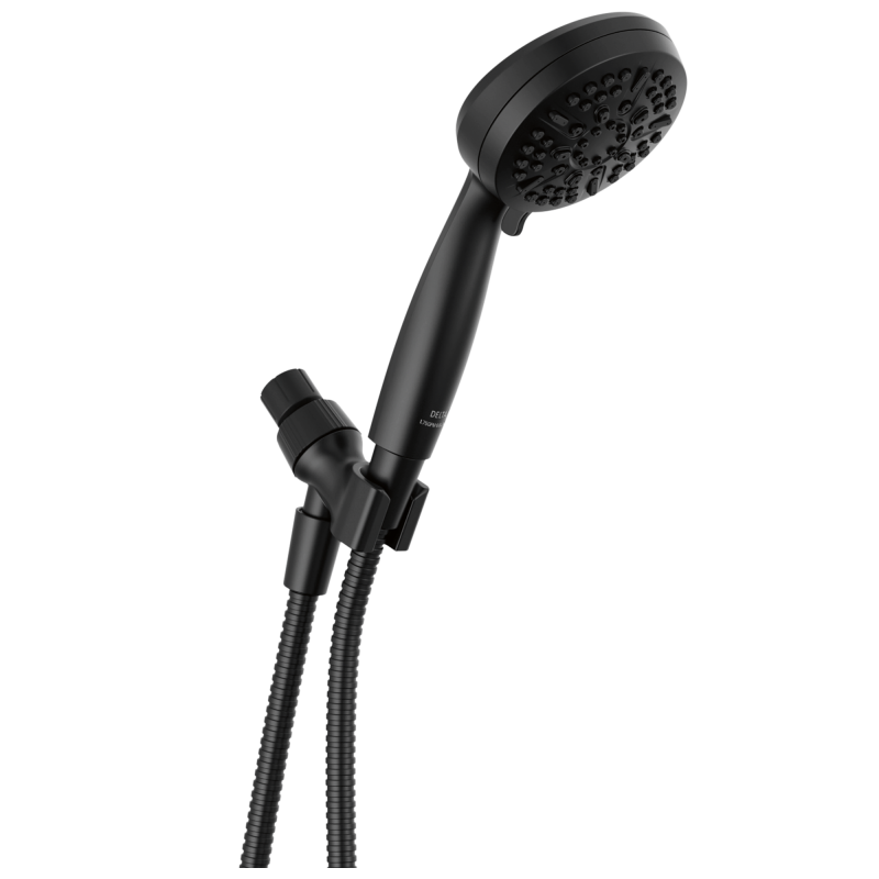 DELTA Universal Showering Components 5 Setting Hand Shower — Matte Black