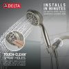 DELTA Universal Showering Components 5 Setting Hand Shower — Spotshield Brushed Nickel