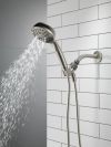 DELTA Universal Showering Components H2Okinetic 6-Setting Hand Shower — Satin Nickel