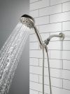 DELTA Universal Showering Components H2Okinetic 6-Setting Hand Shower — Satin Nickel