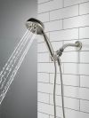 DELTA Universal Showering Components H2Okinetic 6-Setting Hand Shower — Satin Nickel