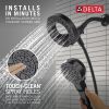 DELTA Universal Showering Components 5-Setting In2ition with ProClean — Matte Black