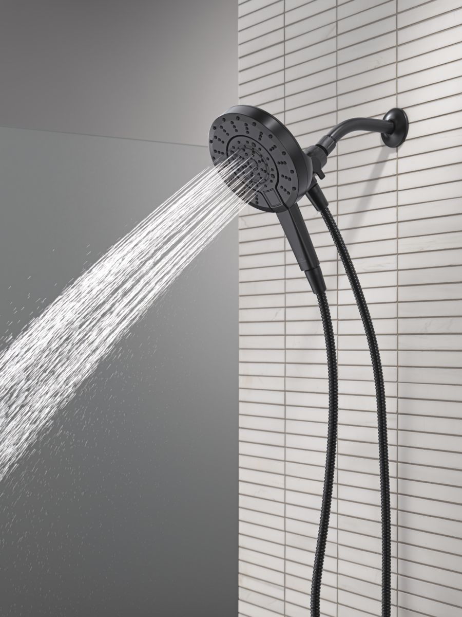 DELTA Universal Showering Components 5-Setting In2ition with ProClean — Matte Black