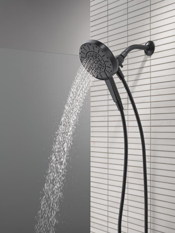 DELTA Universal Showering Components 5-Setting In2ition with ProClean — Matte Black