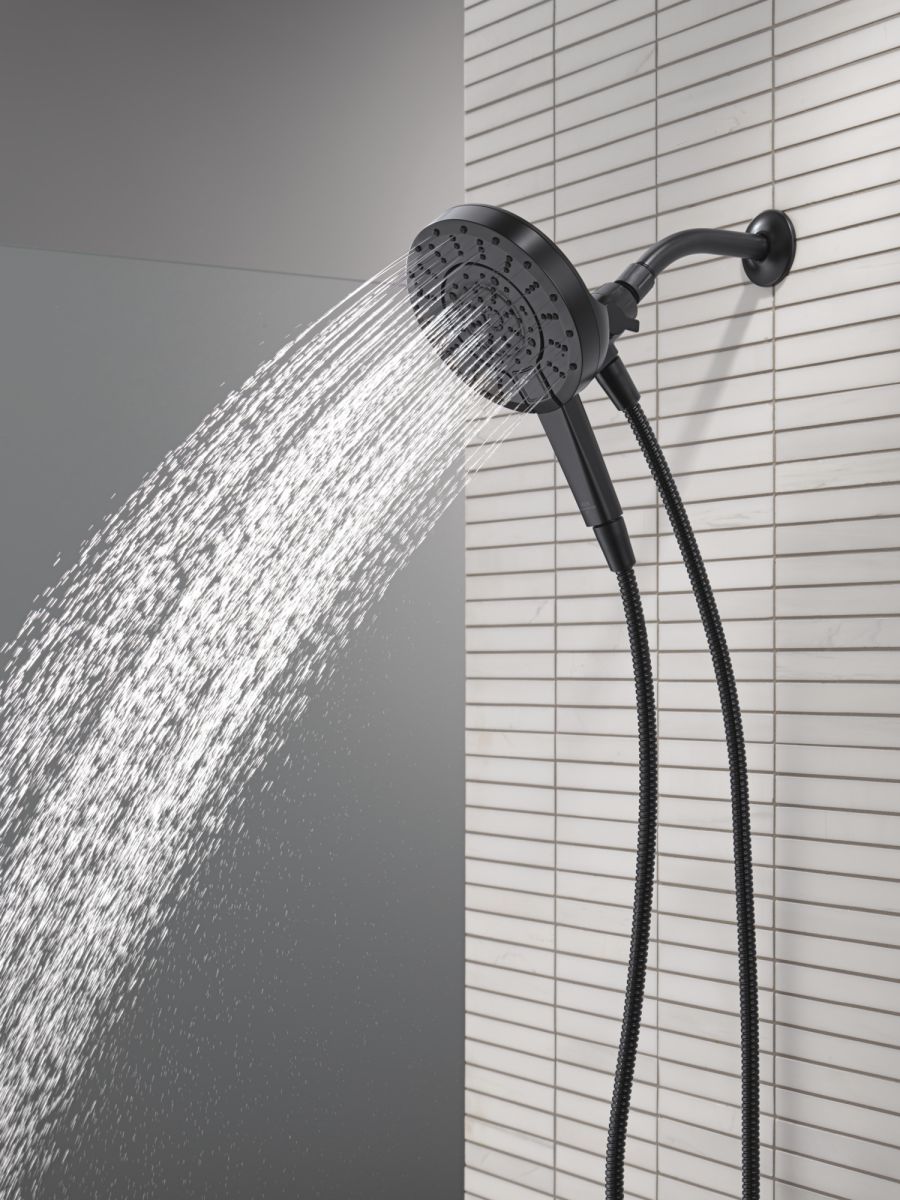 DELTA Universal Showering Components 5-Setting In2ition with ProClean — Matte Black
