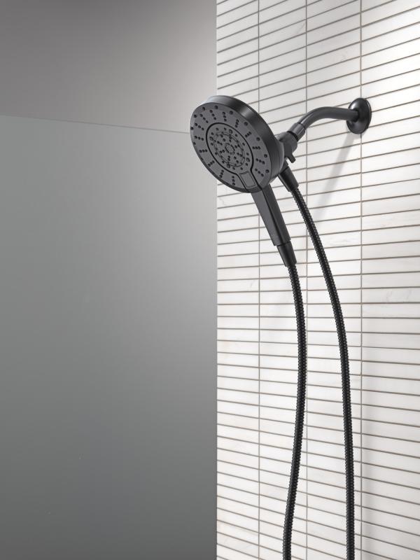 DELTA Universal Showering Components 5-Setting In2ition with ProClean — Matte Black