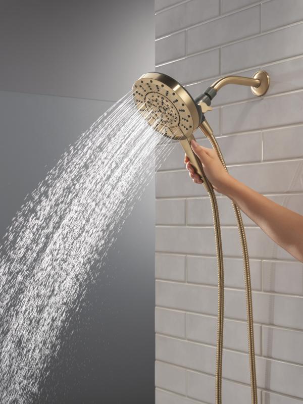 DELTA Universal Showering Components 5-Setting In2ition with ProClean — Champagne Bronze
