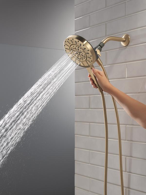 DELTA Universal Showering Components 5-Setting In2ition with ProClean — Champagne Bronze