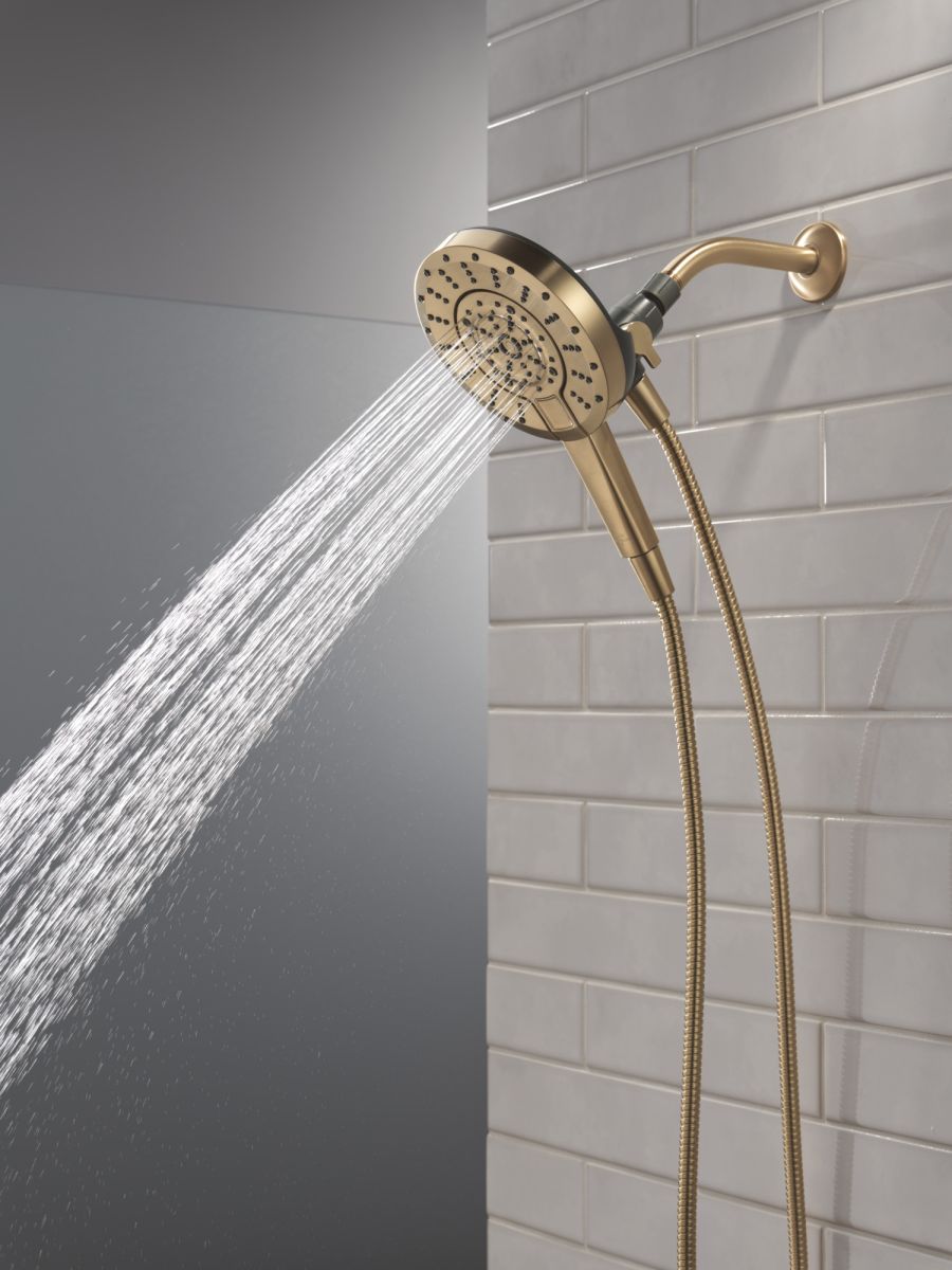 DELTA Universal Showering Components 5-Setting In2ition with ProClean — Champagne Bronze